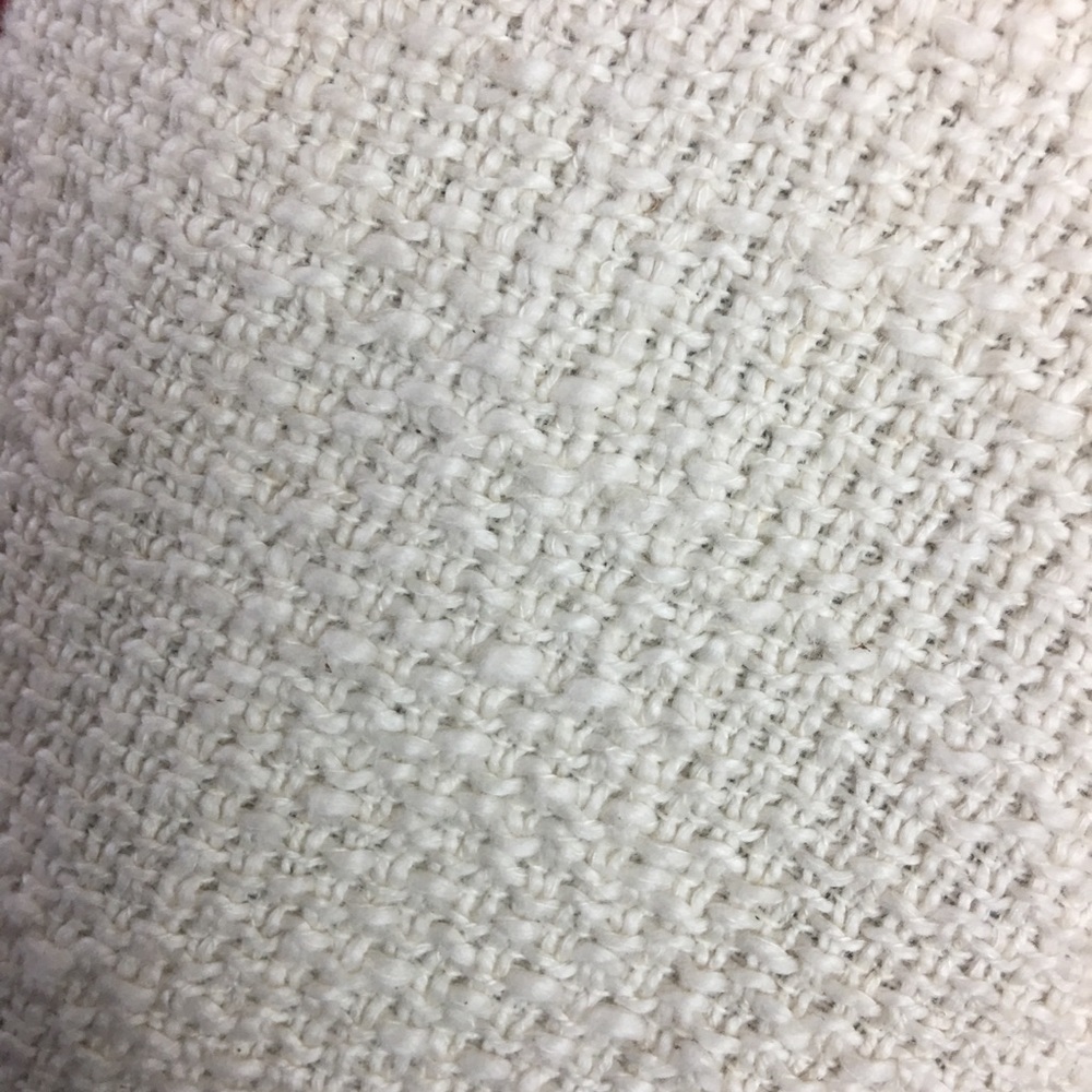 ❤️SOLD❤️J.Crew Fringe Tweed Ivory Blazer - Picture 4 of 8
